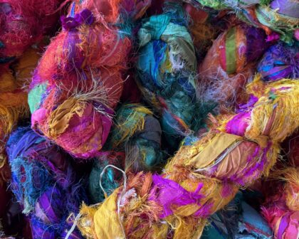 Silk Sari Ribbon