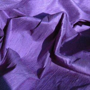 BS 43 Dark Lavender Indian Silk Dupion - 1