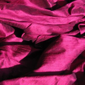 BS 82 Shot Cerise Indian Silk Dupion - 1
