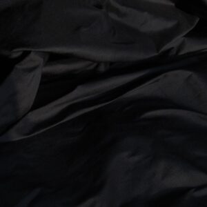 Black Indian Silk Dupion - 1
