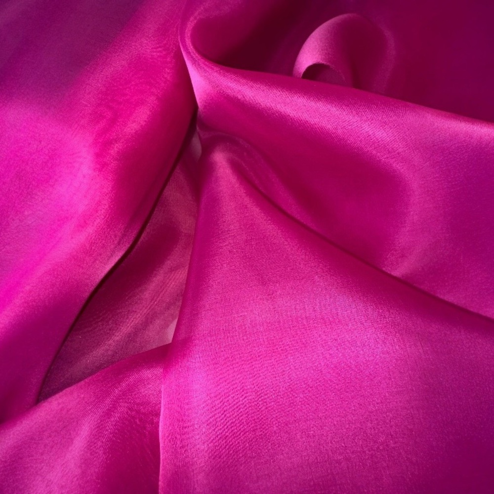 HBO 19 Fuchsia Silk Organza