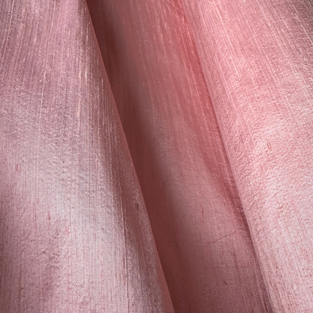 ASH 232 Vintage Pink Hand Woven Silk Dupion